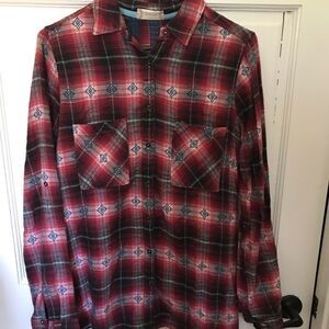 Altair’s State Western Flare Flannel Button Up